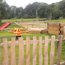 Bespoke Sandpits for Natural Play Area